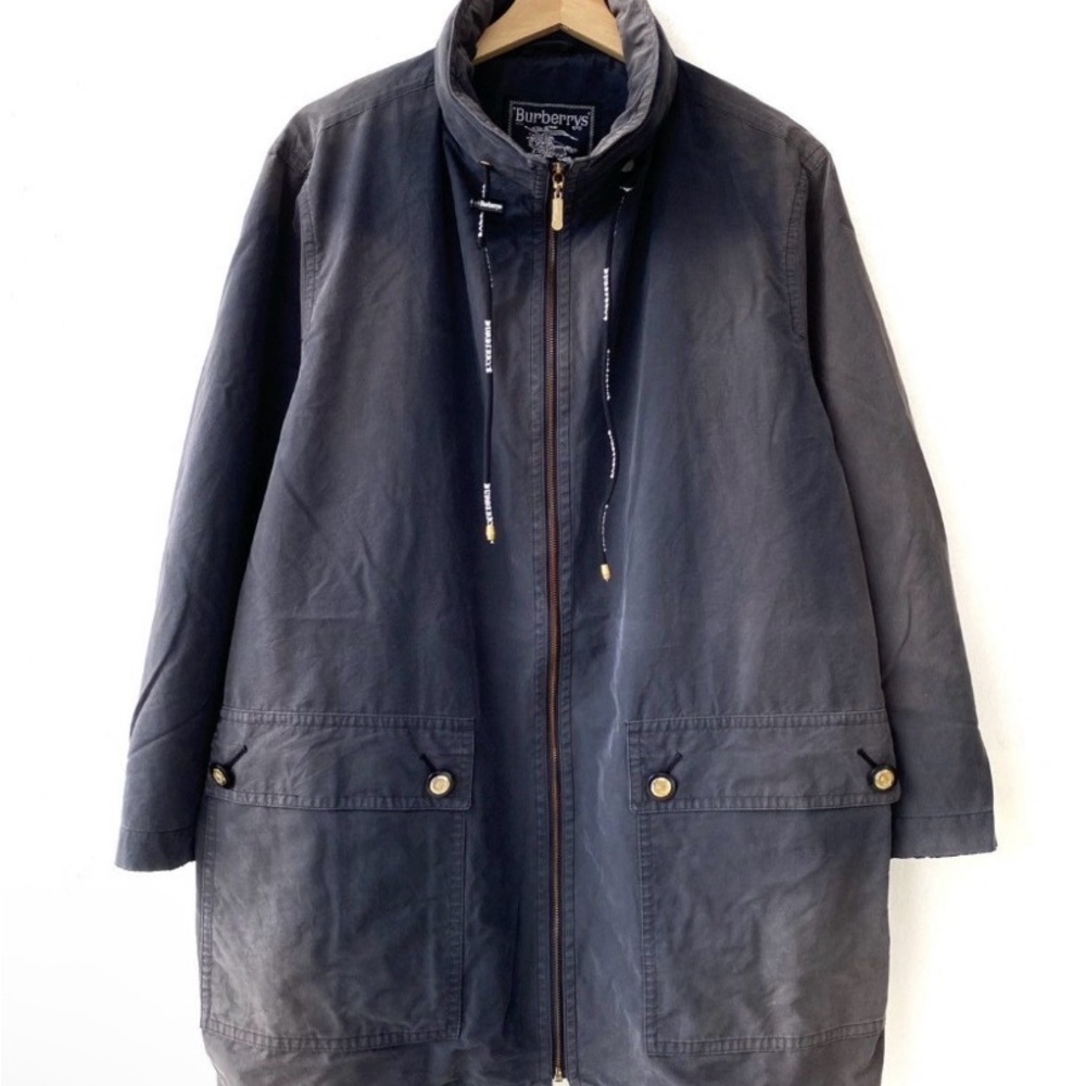 Burberry x Prorsum x Sun faded Navy parka